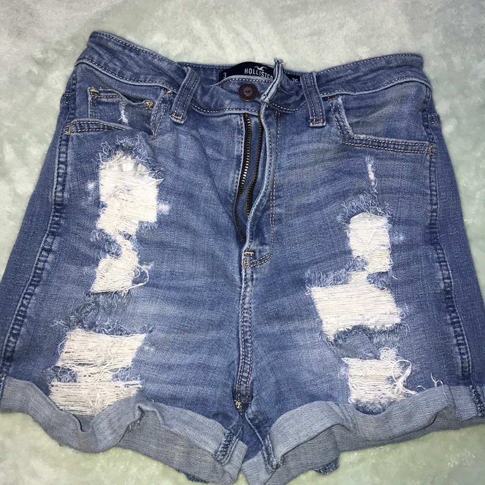 Hollister jean shorts